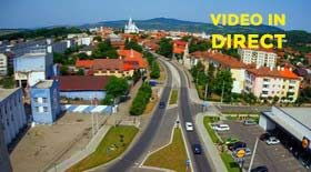 webcam video live in direct gherla cluj romania